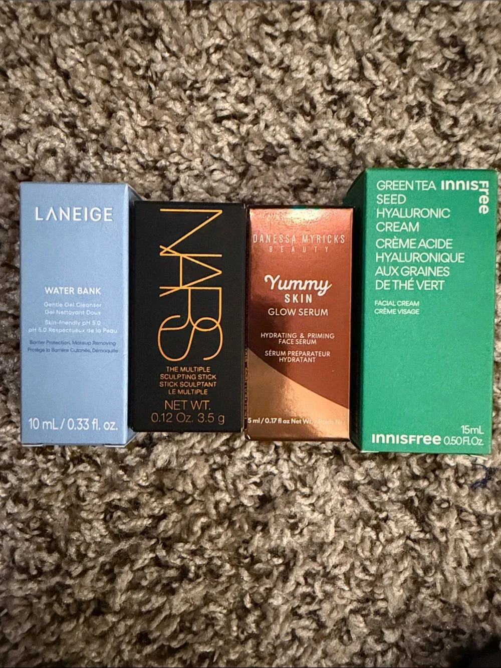 Nars, Danessa Myricks, Laneige, Innisfree